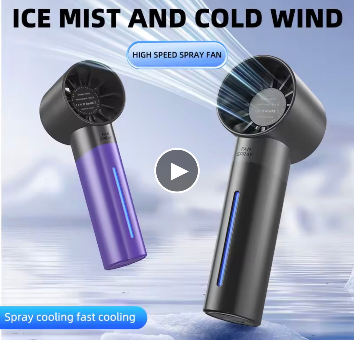 Summer Portable Handheld Mist Fan